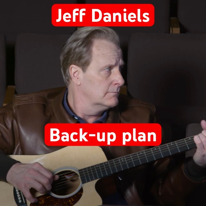 Jeff Daniels' backup plan to acting