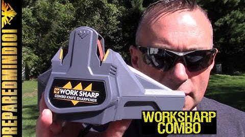 NEW!! Worksharp Combo Knife Sharpener: KISS-Simple - Preparedmind101