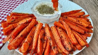 spicy carrots in the oven