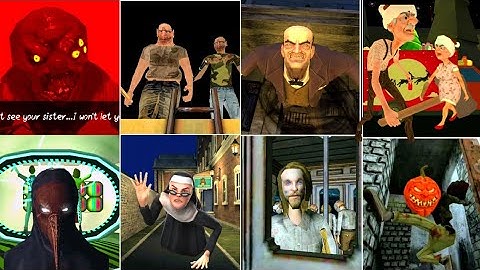 Best Ending #9 - Scary Mansion - The Twins - Death Park 2 - Smiling X Zero - Erich Sann - Evil Nun 2