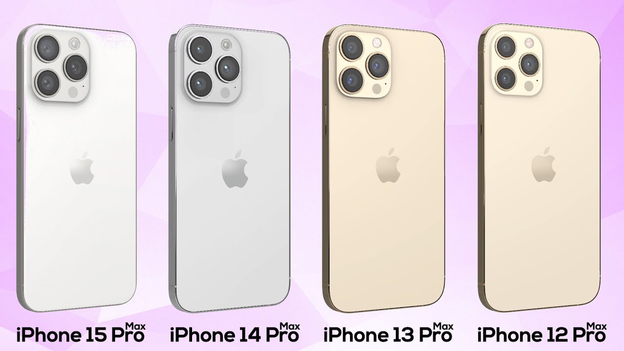 Apple iPhone 15 Pro Max, 15 Plus, 14 Pro Max, 13 Pro, 12 Pro Max