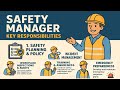 Safety Manager Roles And Responsibilities
