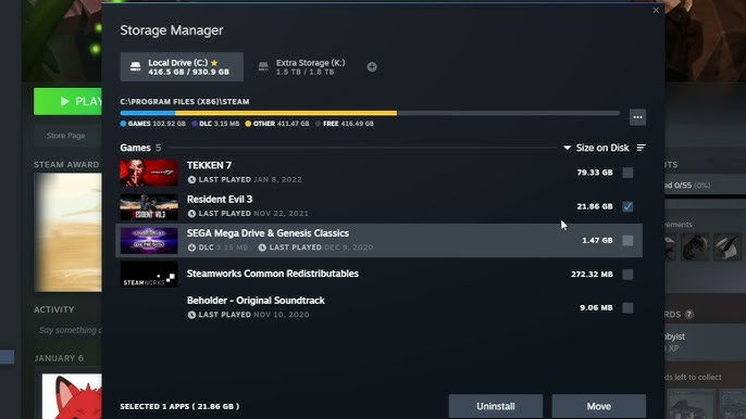 3 Ways] How to Backup Steam Games to Another Computer