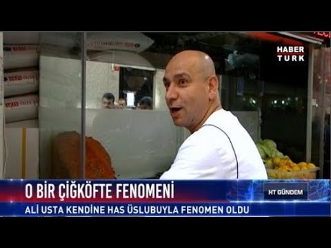 Meşhur Çiğ Köfteci Ali Usta Fenomen Oldu