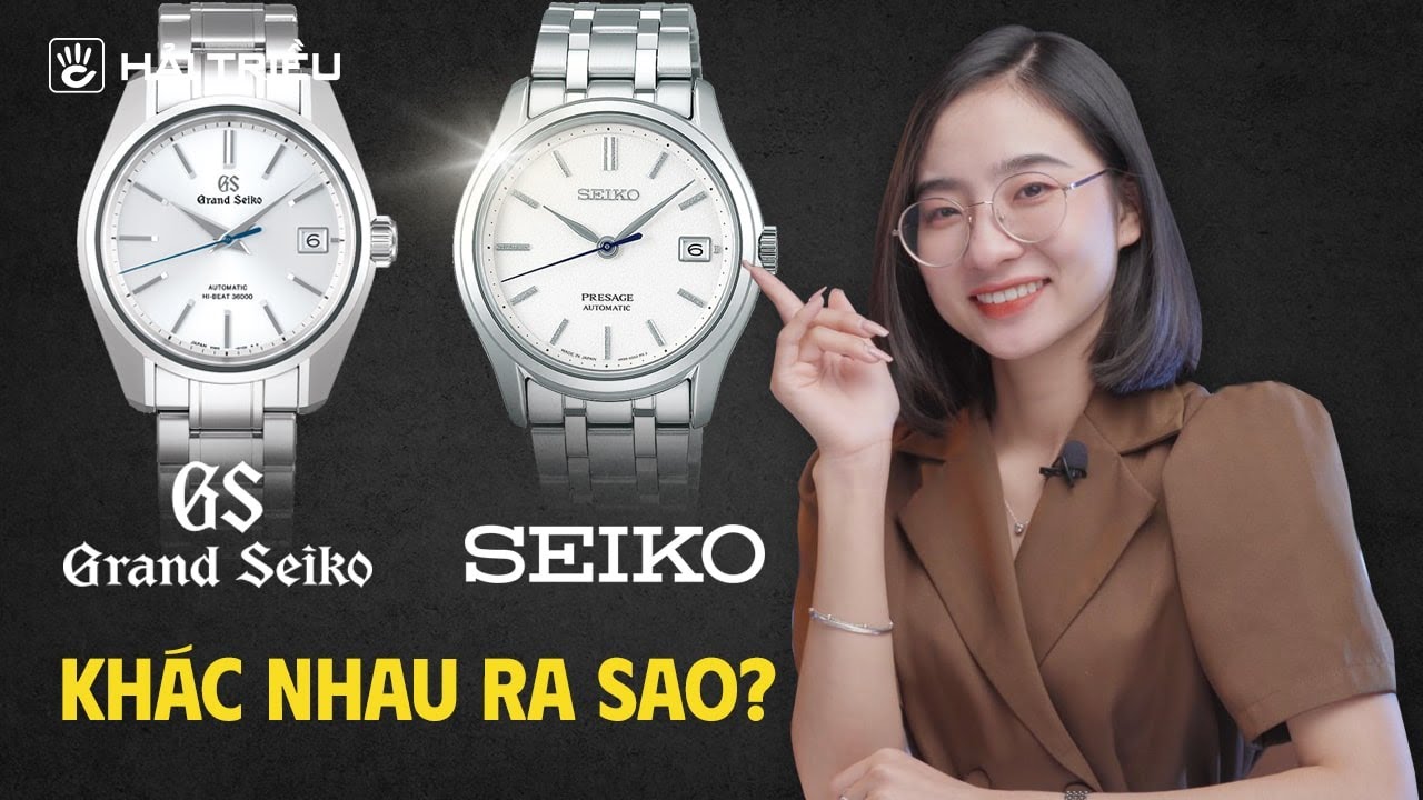 Đồng hồ SEIKO và GRAND SEIKO : thương hiệu đồng hồ Nhật Bản | Bản Sao của  TOYOTA vs LEXUS - YouTube