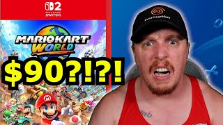 Nintendo Switch 2 Games are $80 For Digital, $90 For Physical?! SCREW THAT!