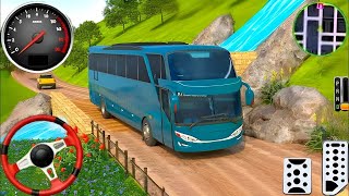 オフロードバスシミュレーター3Dゲーム - シティコーチバスシミュレーターゲーム2025 - Androidゲームプレイ screenshot 5