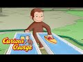 Boat Race  🐵 Curious George 🐵 Kids Cartoon 🐵 Kids Movies