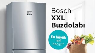 Bosch Buzdolabı XXL KGN86AI42N A+++ sınıfının en geniş buzdolabı tanıtımı ve ürün incelemesi