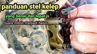 panduan cara setel klep yang tepat dan benar motor Mio Z Mio M3 Mio S