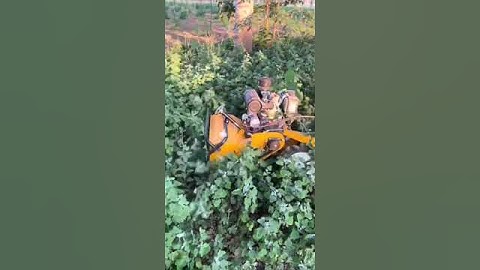 Máy cày xới đất máy cắt cỏ nông nghiệp máy vun luống tạo rãnh đa năng #automobile #farming #bgmi