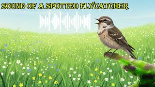 SUARA BURUNG PENANGKAP LALAT BERBINTIK 🔊 Seperti apa suara burung penangkap lalat berbintik?