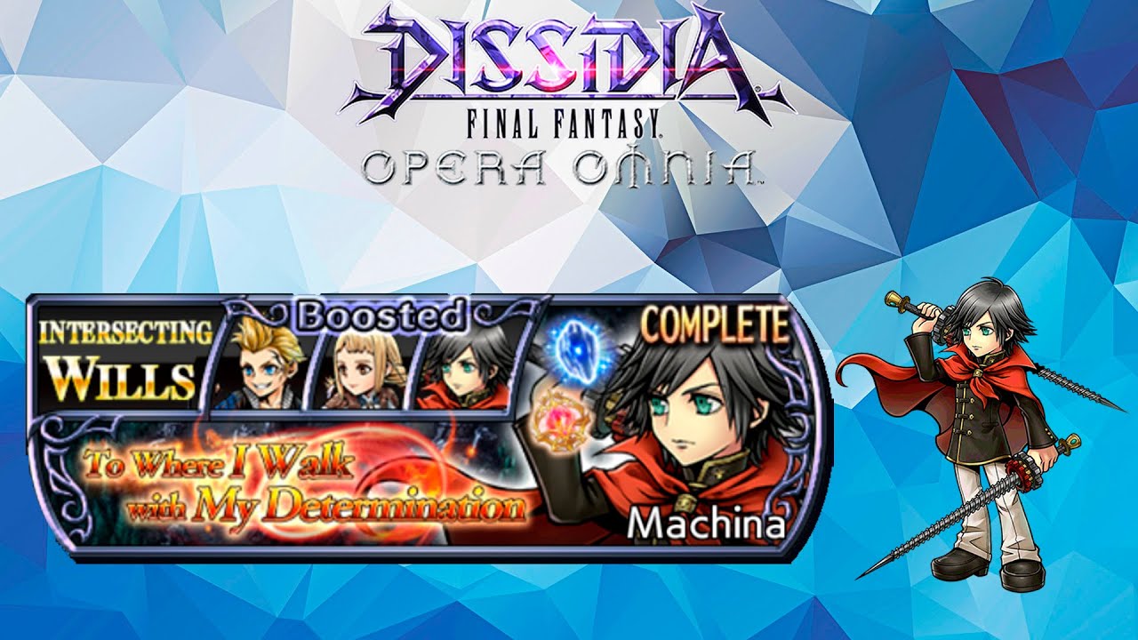 DFFOO Cutscenes Intersecting Wills 21 Machina  To Where I Walk with My Determination (No gameplay)