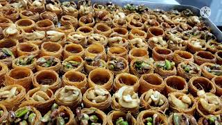 حلويات عربيه سورية/عش البلبل/Syrian Arabic sweets