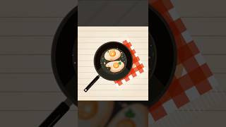 Healthy Breakfast Table Vector Illustration Design #adobeillustrator #graphicdesign #vectorart