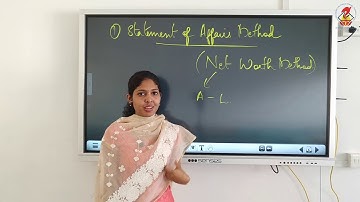 Acc11   Chapter 20   Accounts from Incomplete Records Single Entry System   Video 01   Statement of