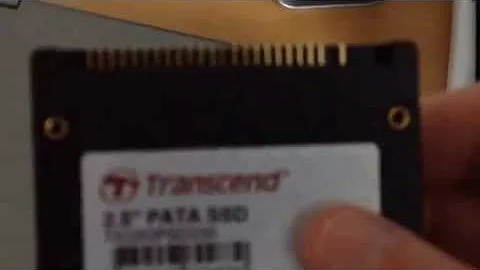 Dell Latitude D610 - SSD Upgrade