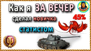 КАК Я УЧИЛ 45% ЛЁШУ быть Колобановым. Монастырь VK 3002 D WORLD OF TANKS | wot