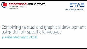 ETAS ASCET-DEVELOPER – Graphical & textual software development with high-integrity code generation