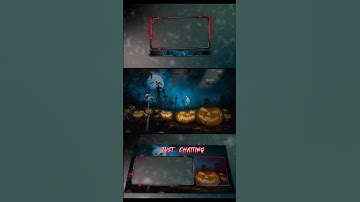 Horror Animated twitch overlay | Animated STREAM package
