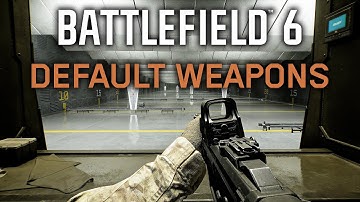 Battlefield 6 Default Weapons Showcase!