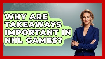 Why Are Takeaways Important In NHL Games? - Puck Stats Central