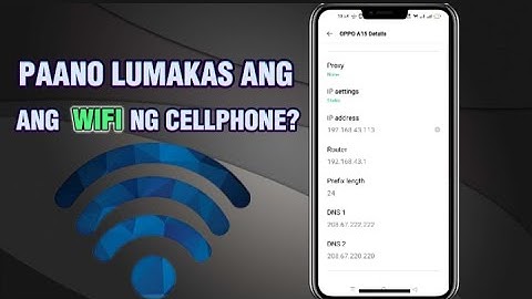 Paano palakasin ang wifi ng cellphone | Paano lumakas ang signal ng wifi sa cellphone