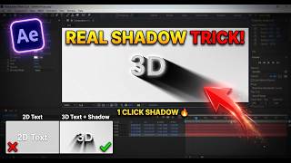 Learn How I Created 3D Shadow Effect in 10 Minutes (After Effects) | Beginners Must Watch