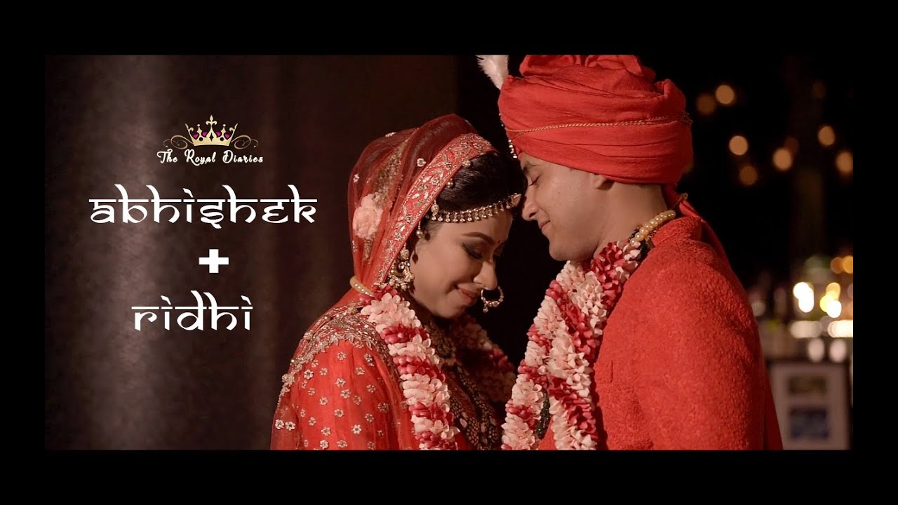 Best Cinematic Wedding Video 2020 || Abhishek + Ridhi || Indian Wedding || The Royal Diaries