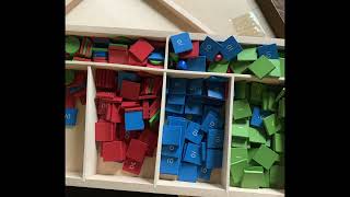 Unboxing Materials from Montessori Outlet