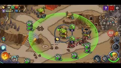 King Of Defense Battle Frontier - World 1 Stage 17 - Hell