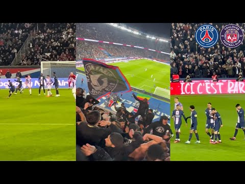 PSG Fans Crazy Reaction To Messi Amazing Goal Against Toulouse And Winning 2-1