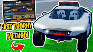 How To Get 7,000 Trophies FAST In Car Dealership Tycoon Season 11 Update!