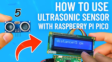 Portable Distance Meter with HC-SR04, LCD & Raspberry Pi Pico!