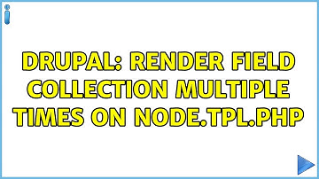 Drupal: Render field collection multiple times on node.tpl.php