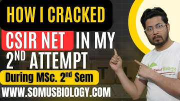 How I cracked CSIR NET in second attempt during my MSc 2nd semester | CSIR NET first attempt plan