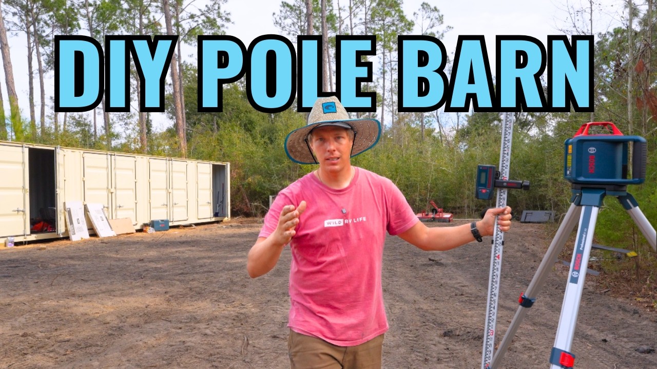 I’m Building A Pole Barn & It’s HUGE!