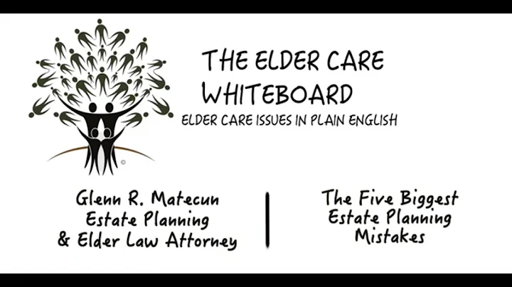 Top Five Estate Planning Mistakes | Glenn R. Matecun | Michigan Estate Planning Attorney