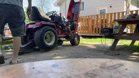 Cub Cadet 782 diesel first start in 20 years