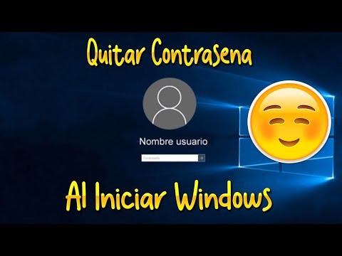 Como Quitar Contraseña de Inicio Windows 10 - 2022