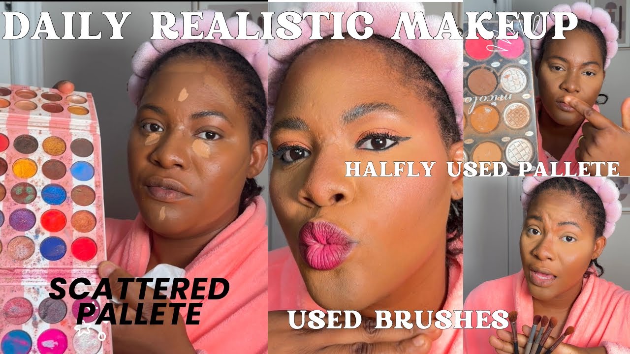 SIMPLE & realistic daily makeup routine - YouTube