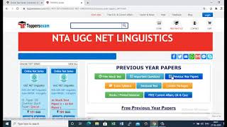 UGC NET Linguistics  Free Mock Test 2020 | Online Test Series |  Important  Questions
