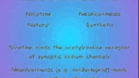 10. Nicotine-Mimics: Mode of Action
