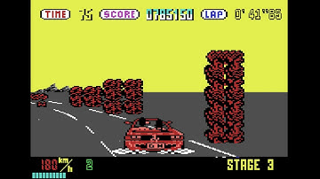 OUTRUN - COMMODORE C64 LONGPLAY BY Urien84 #OUTRUN#SEGA#C64