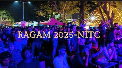 Ragam 2025- NIT Calicut.Day 1 #nitc #nitcalicut #ragam #campusfest #campus #calicut #kozhikode