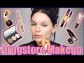 Full Face Using Drugstore Makeup!! The Good, The Bad, The Painful