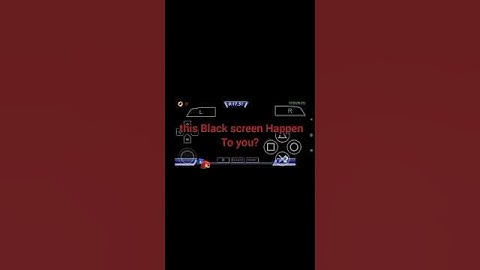 How To Fix Black Screen All Psp Games 100%work