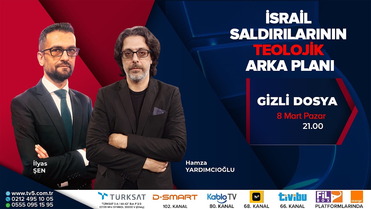 🔴#YENİ | İsrail Saldırılarının Teolojik Arka Planı - Gizli Dosya - İlyas Şen - Hamza Yardımcıoğlu