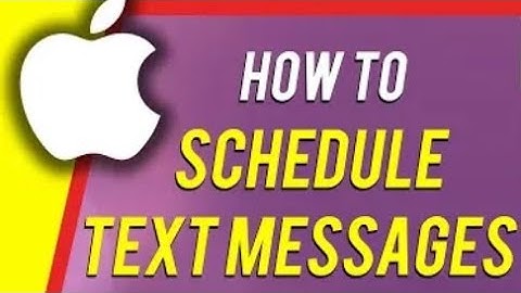 How to schedule Text Messages on IPhone   Tips & Tricks