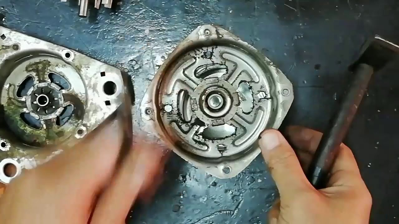 تغيير جلب لموتور غسيل لغسالة هاف